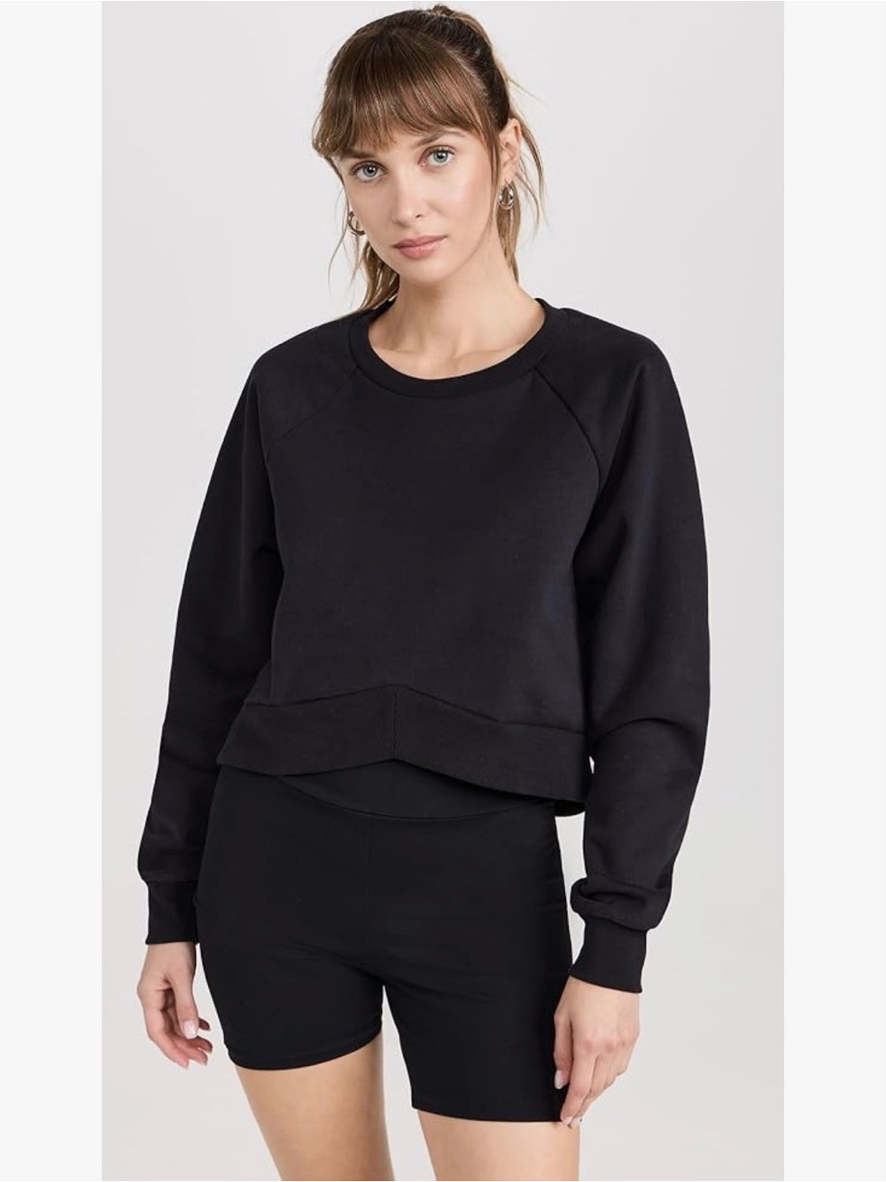 Beyond Yoga Black Pullover Sweatshirt